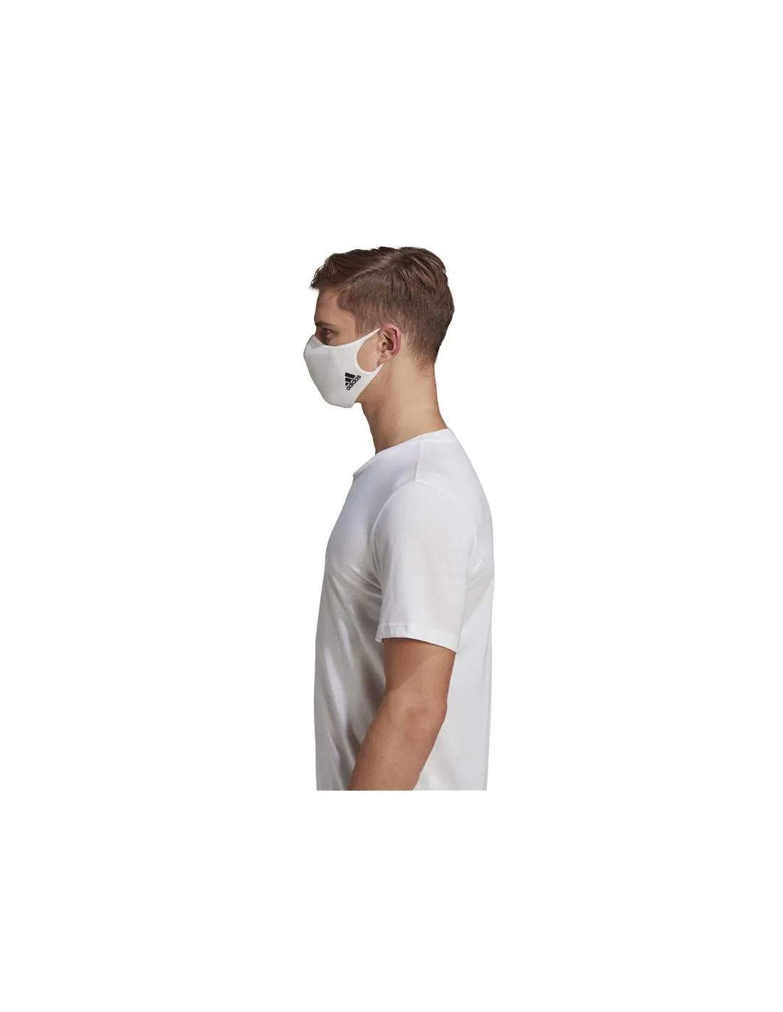 Pack de 3 Mascarillas adidas talla M/L Blanco