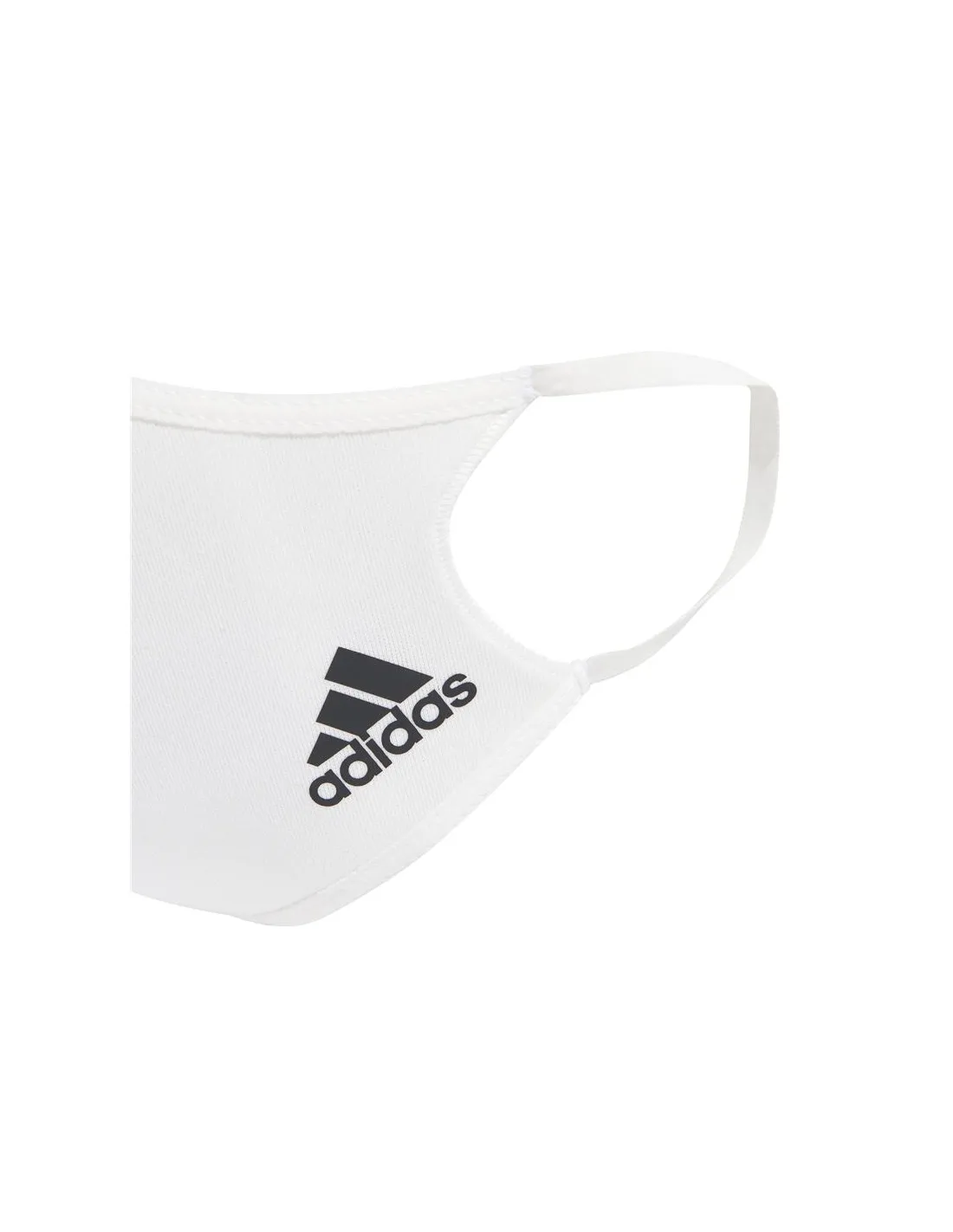 Pack de 3 Mascarillas adidas talla M/L Blanco