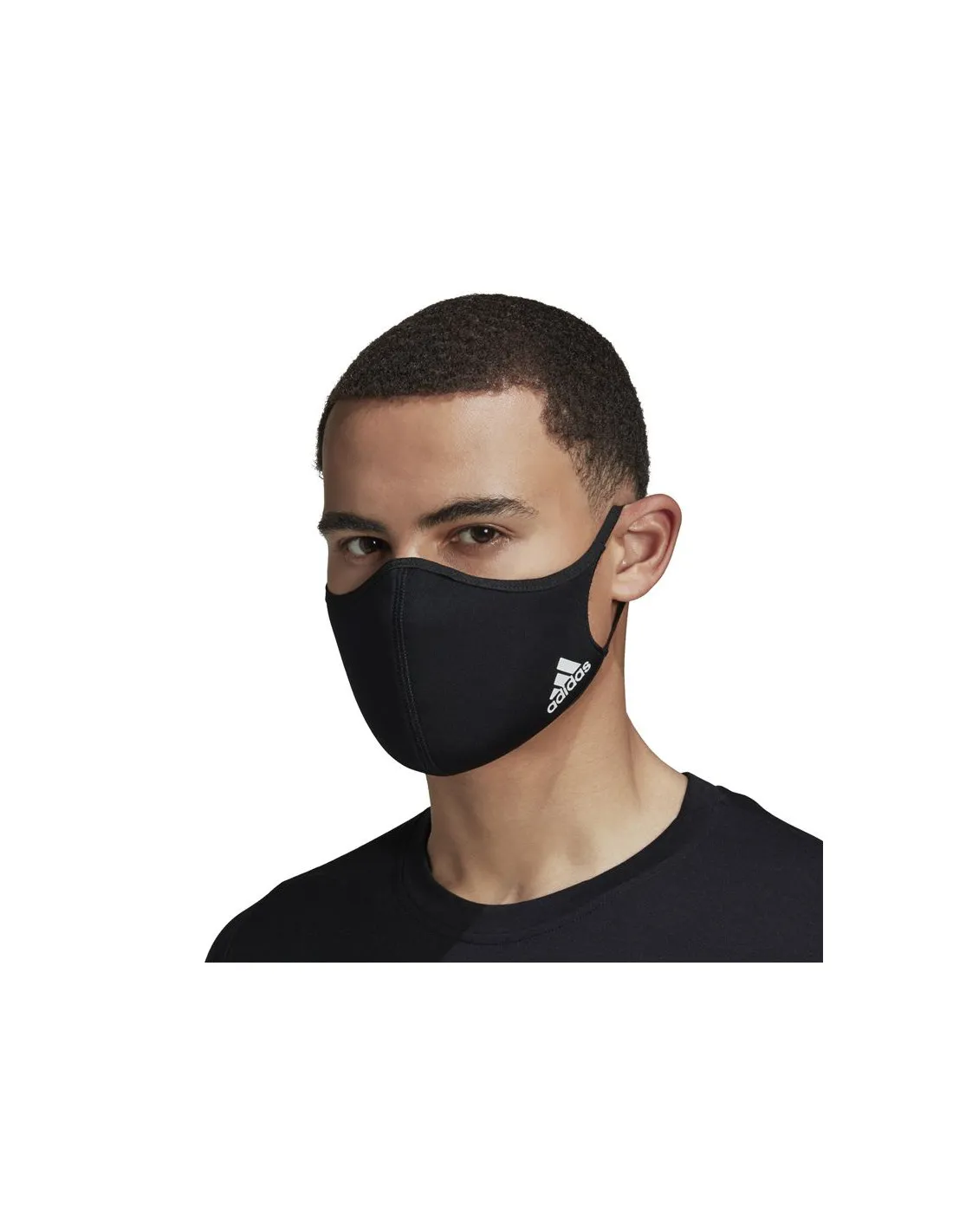Pack de 3 Mascarillas adidas talla M/L Negro