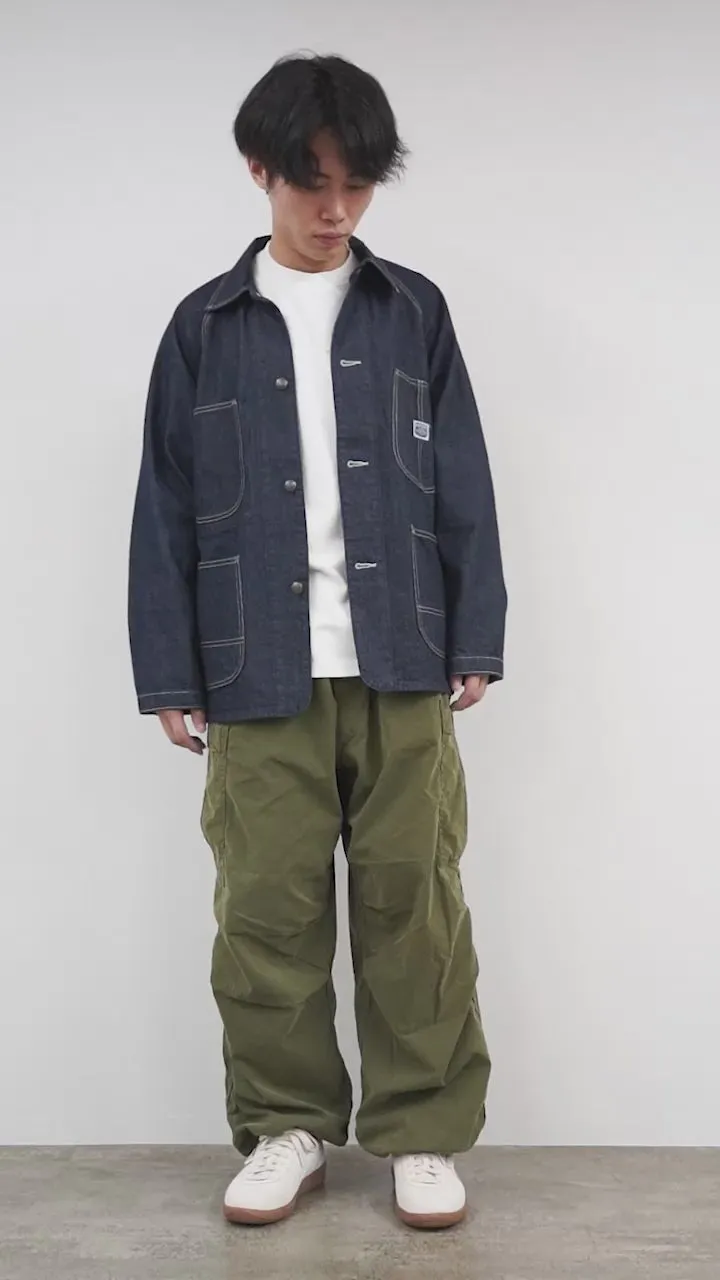 PAGE DAY / 40's WW2 Modelo Coverall Chaqueta