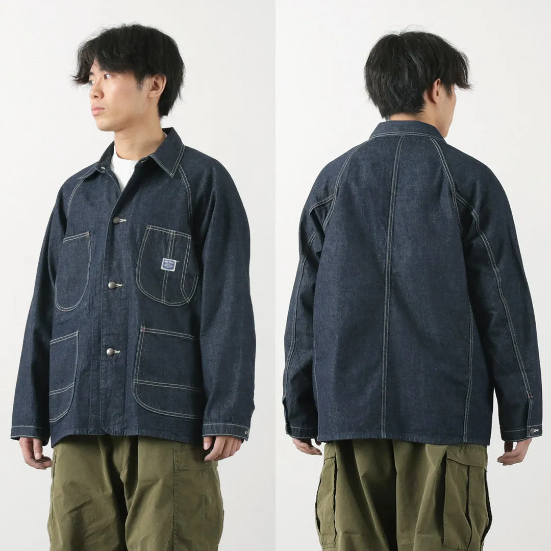 PAGE DAY / 40's WW2 Modelo Coverall Chaqueta