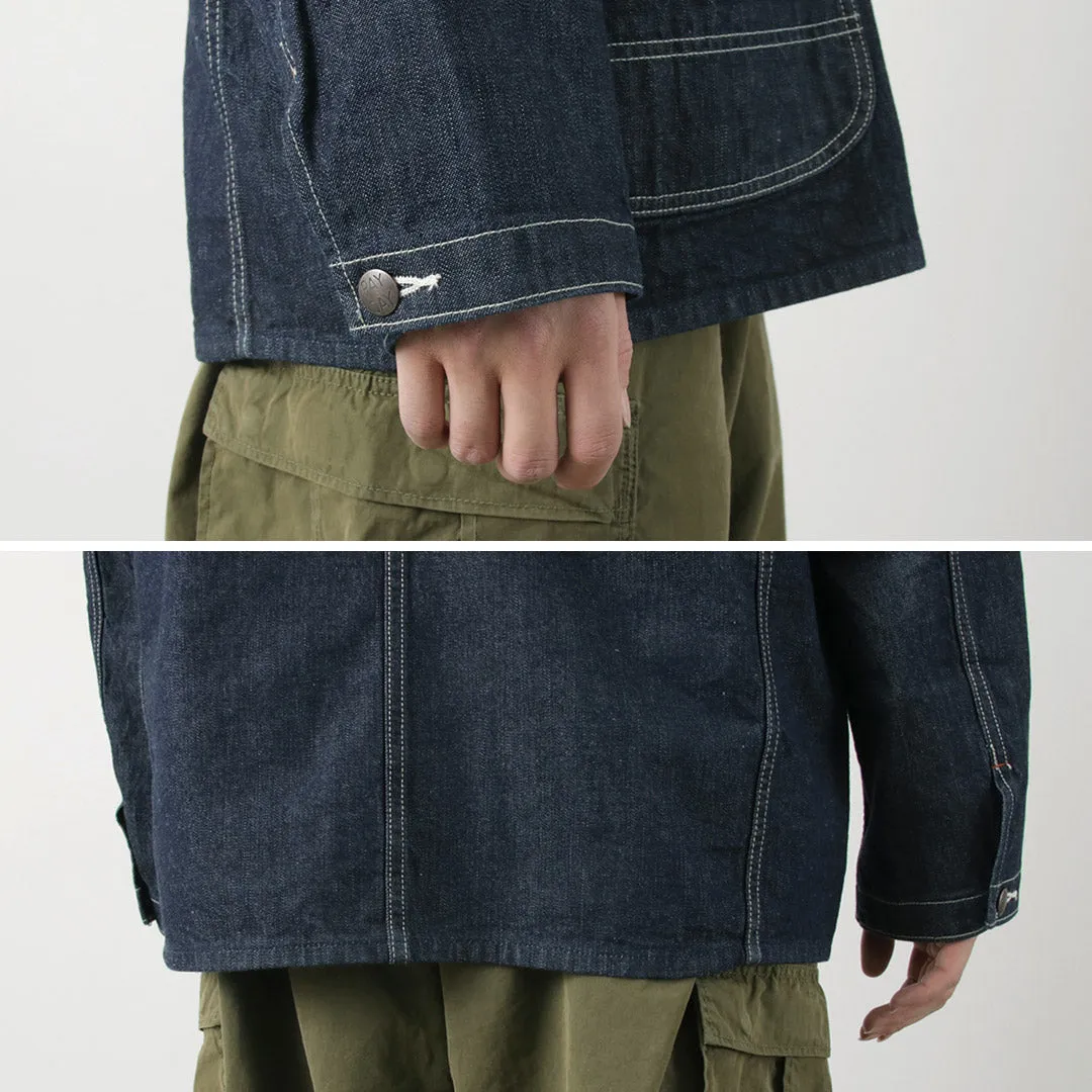 PAGE DAY / 40's WW2 Modelo Coverall Chaqueta