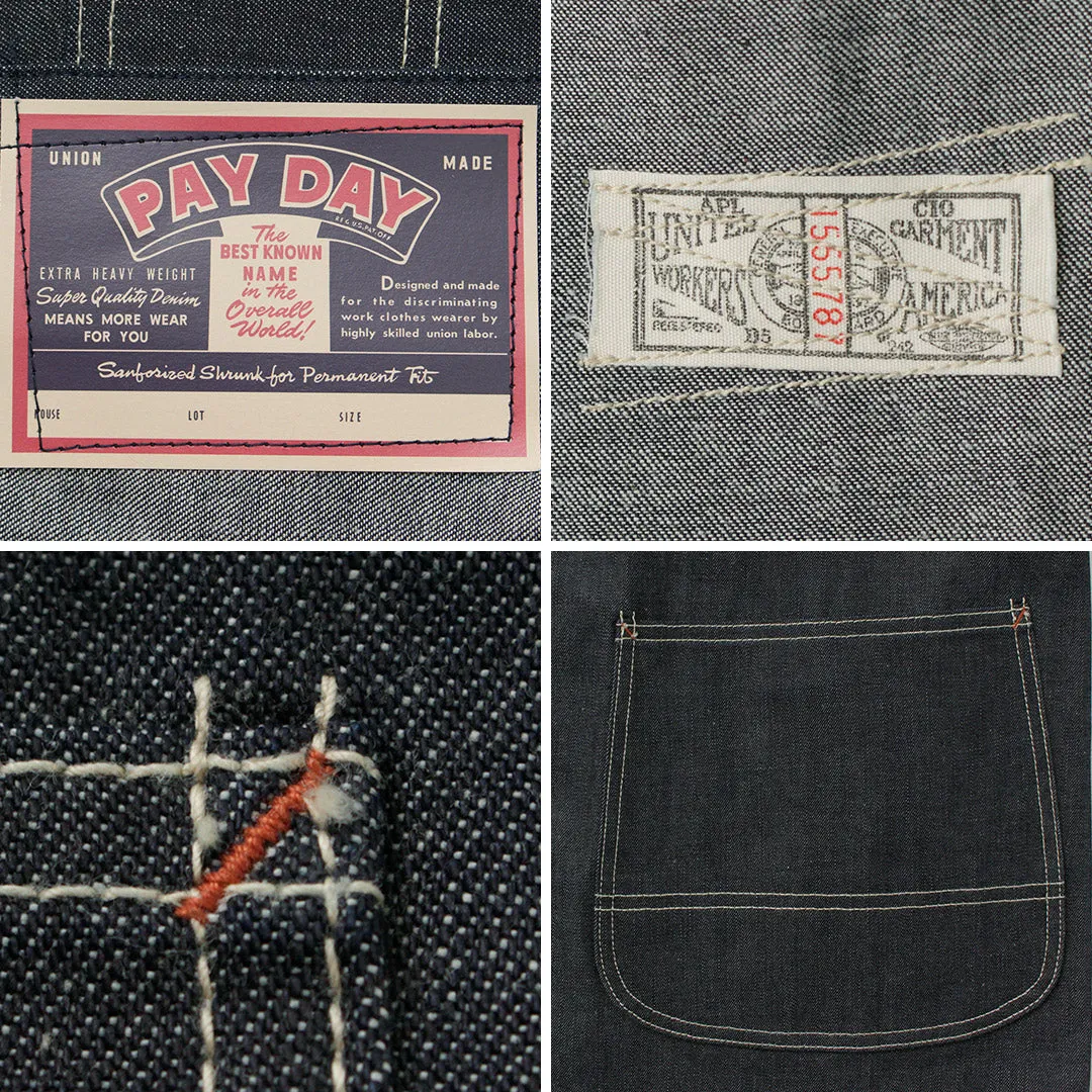 PAGE DAY / 40's WW2 Modelo Coverall Chaqueta