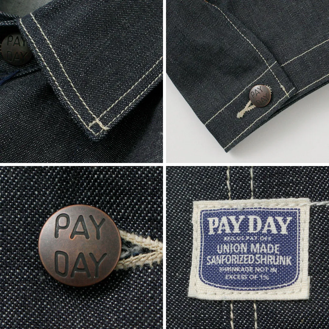 PAGE DAY / 40's WW2 Modelo Coverall Chaqueta