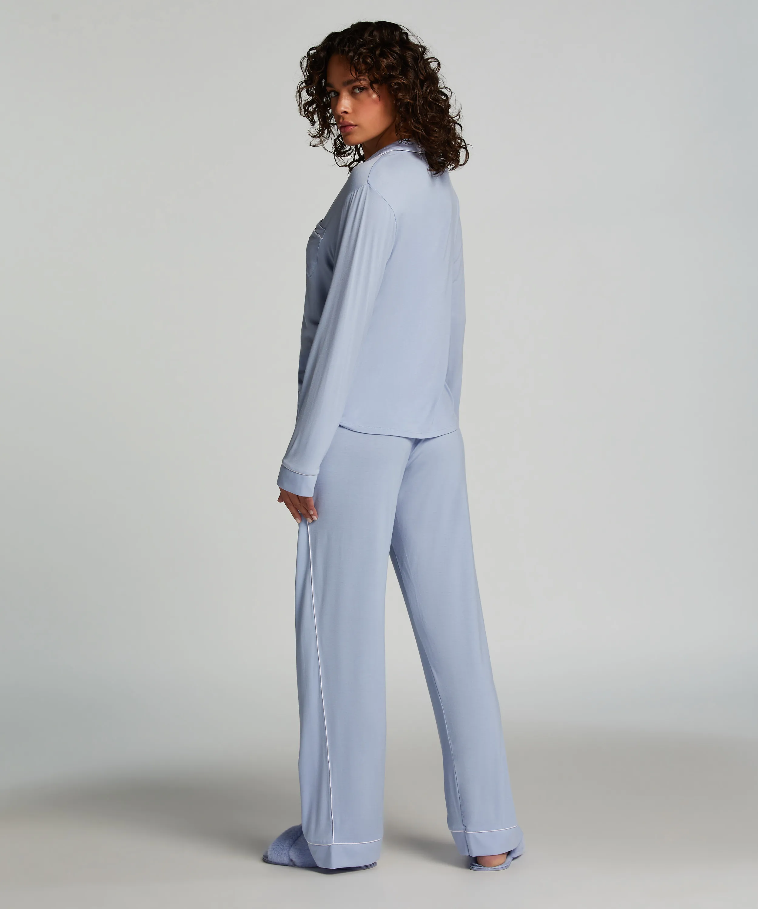 PANTAL&OACUTE;N DE JERSEY ESSENTIAL  AZUL