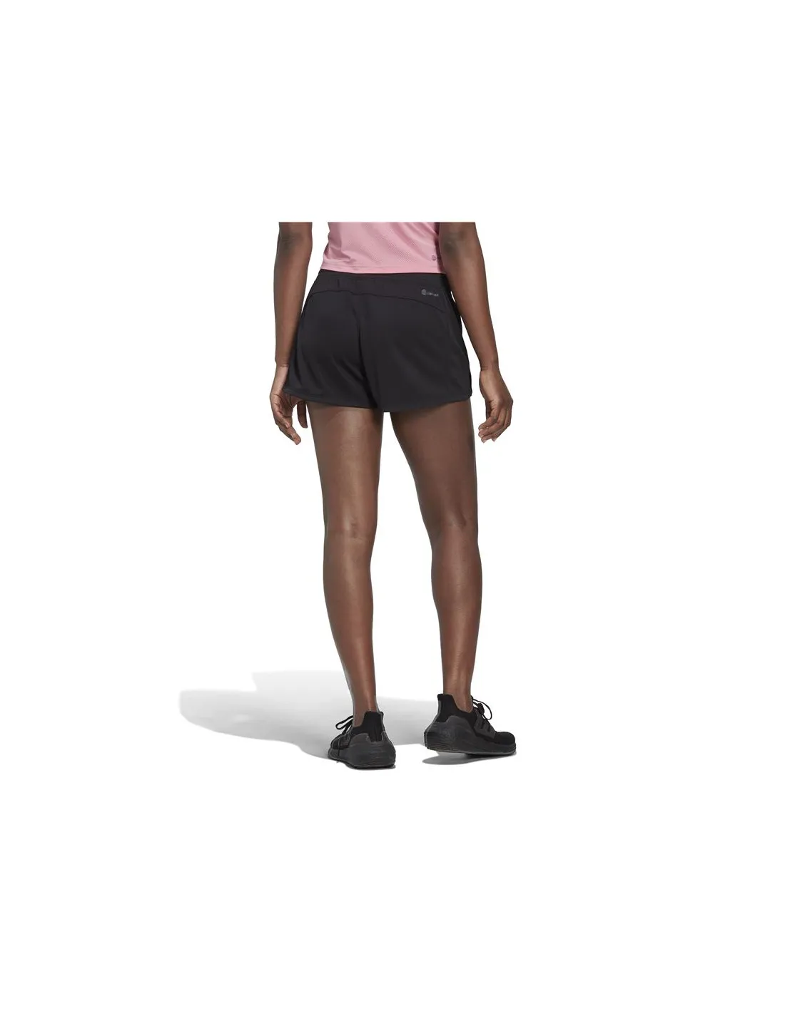 Pantalones Cortos adidas Pacer 3 Stripes Knit Mujer BK