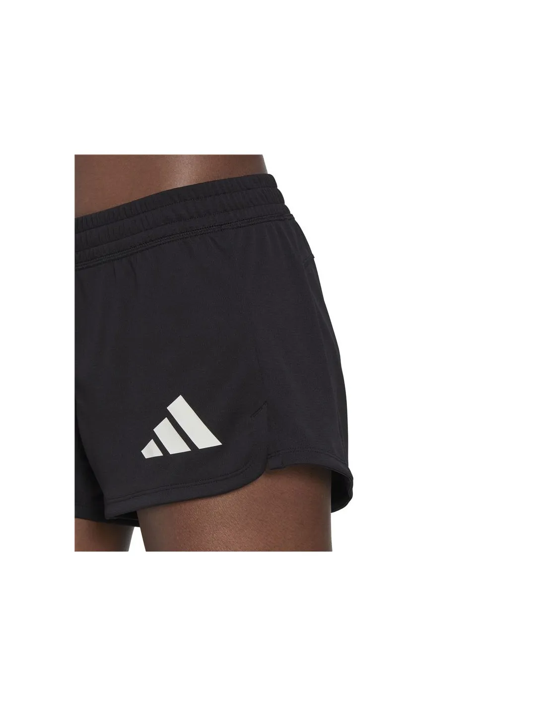 Pantalones Cortos adidas Pacer 3 Stripes Knit Mujer BK