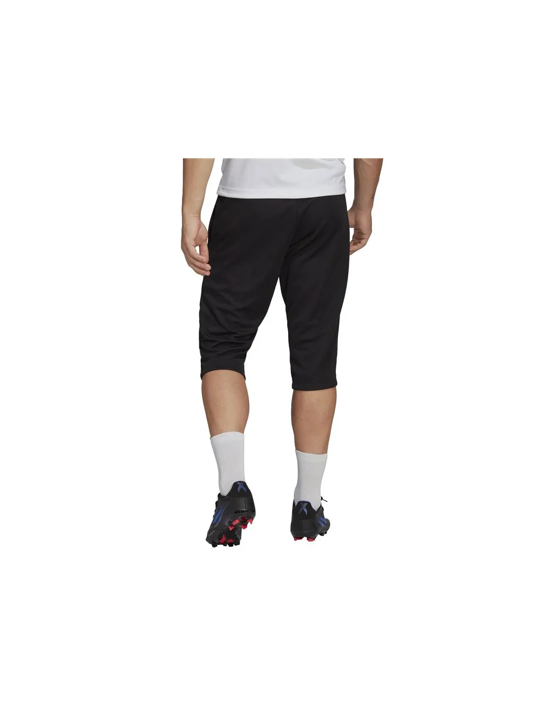 Pantalones de fútbol adidas Entrada 22 3/4 M Black
