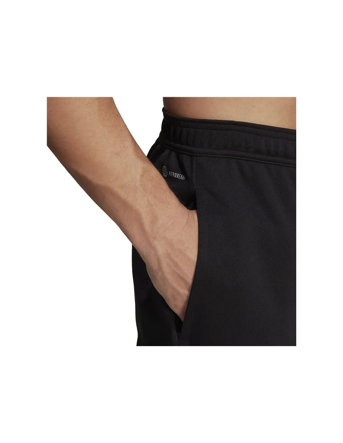 Pantalones de fútbol adidas Entrada 22 3/4 M Black