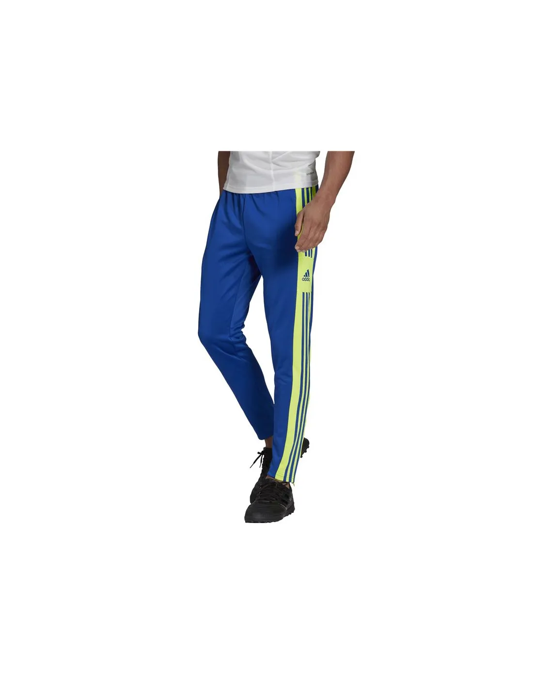 Pantalones de fútbol adidas Entrenamiento Squadra 21 M Blue