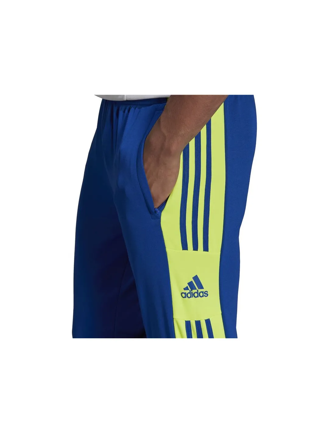 Pantalones de fútbol adidas Entrenamiento Squadra 21 M Blue