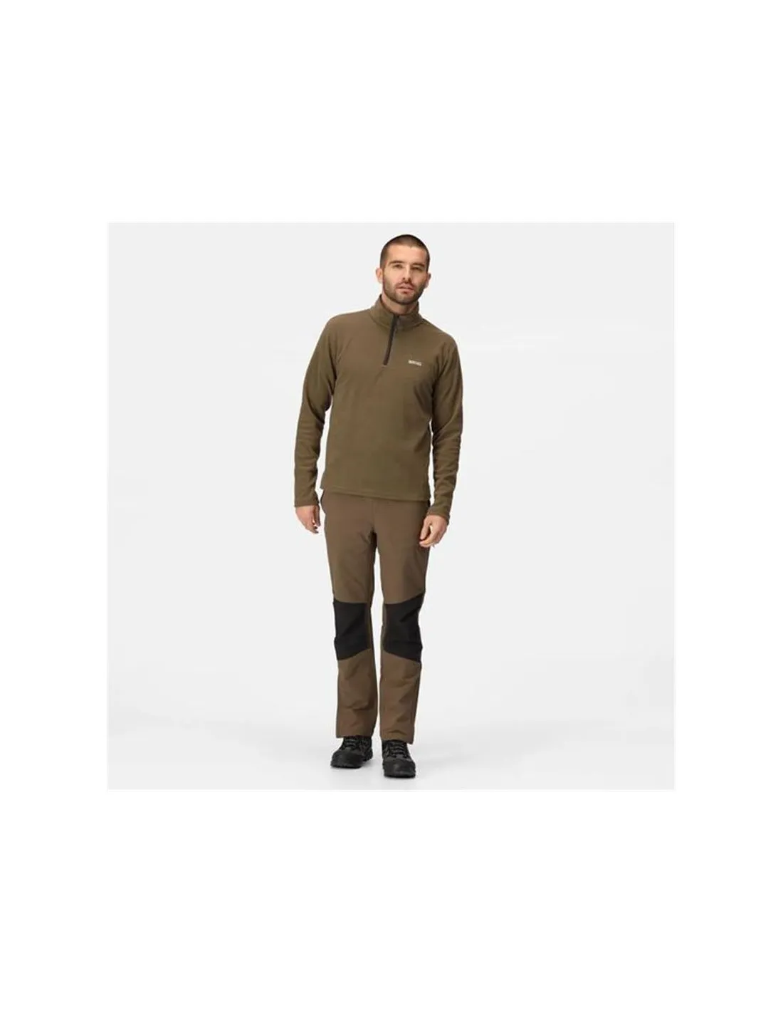 Pantalones de Montaña Regatta Questra V Crocodil/Blk Hombre