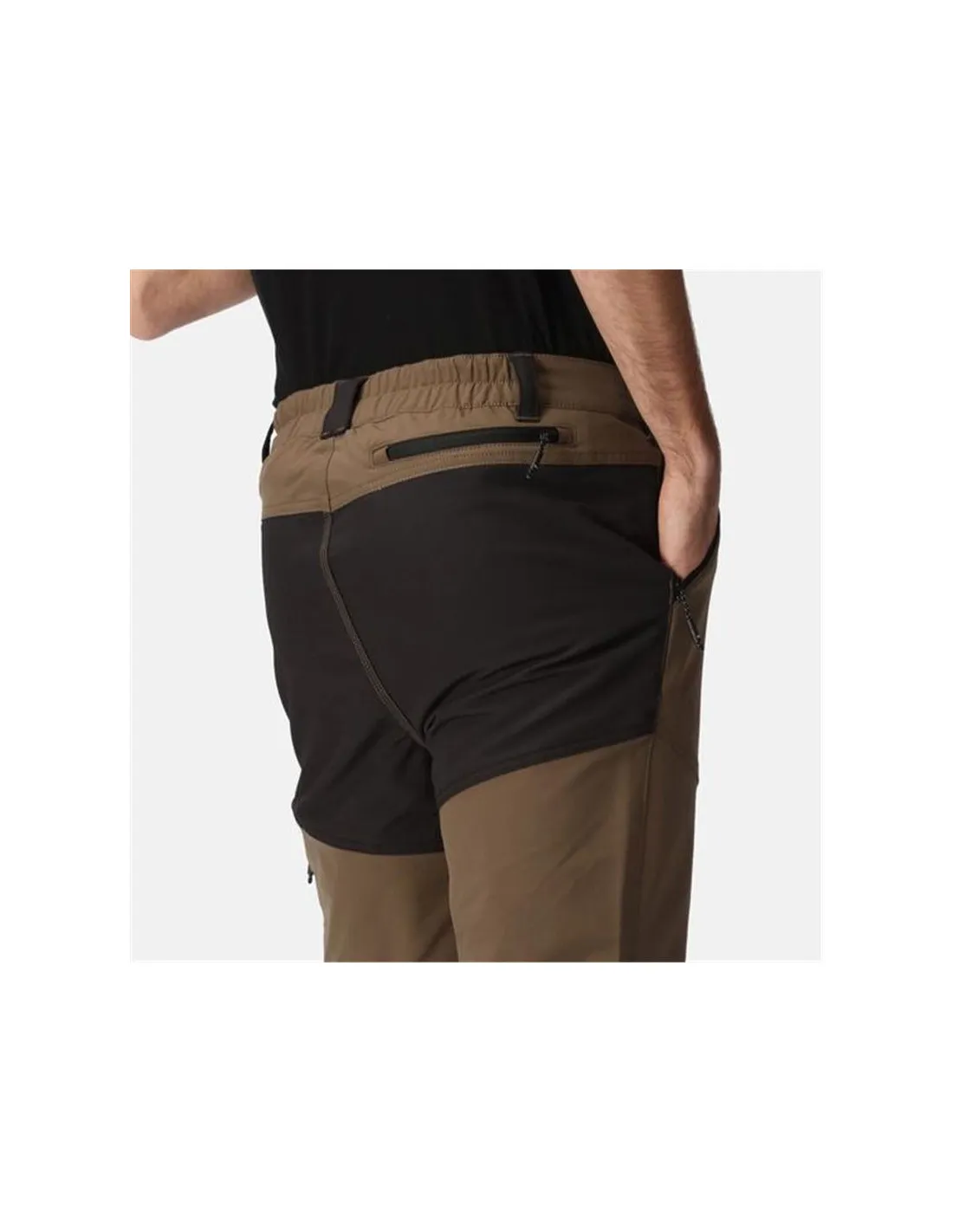Pantalones de Montaña Regatta Questra V Crocodil/Blk Hombre
