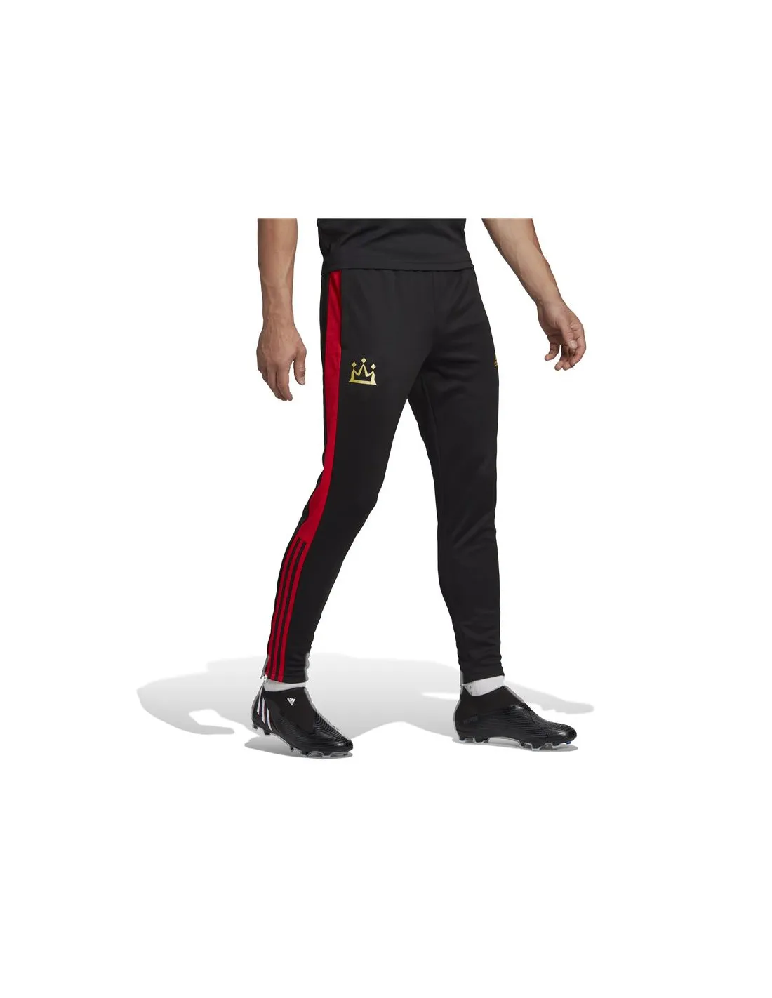 Pantalones fútbol adidas Salah Hombre BK