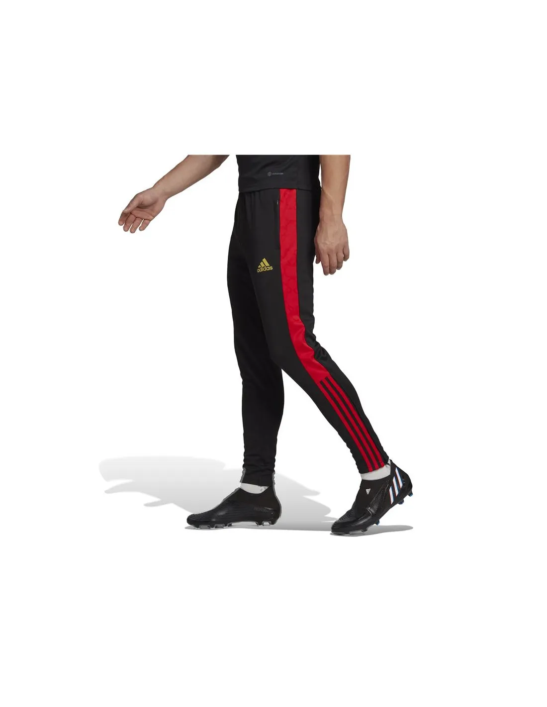 Pantalones fútbol adidas Salah Hombre BK