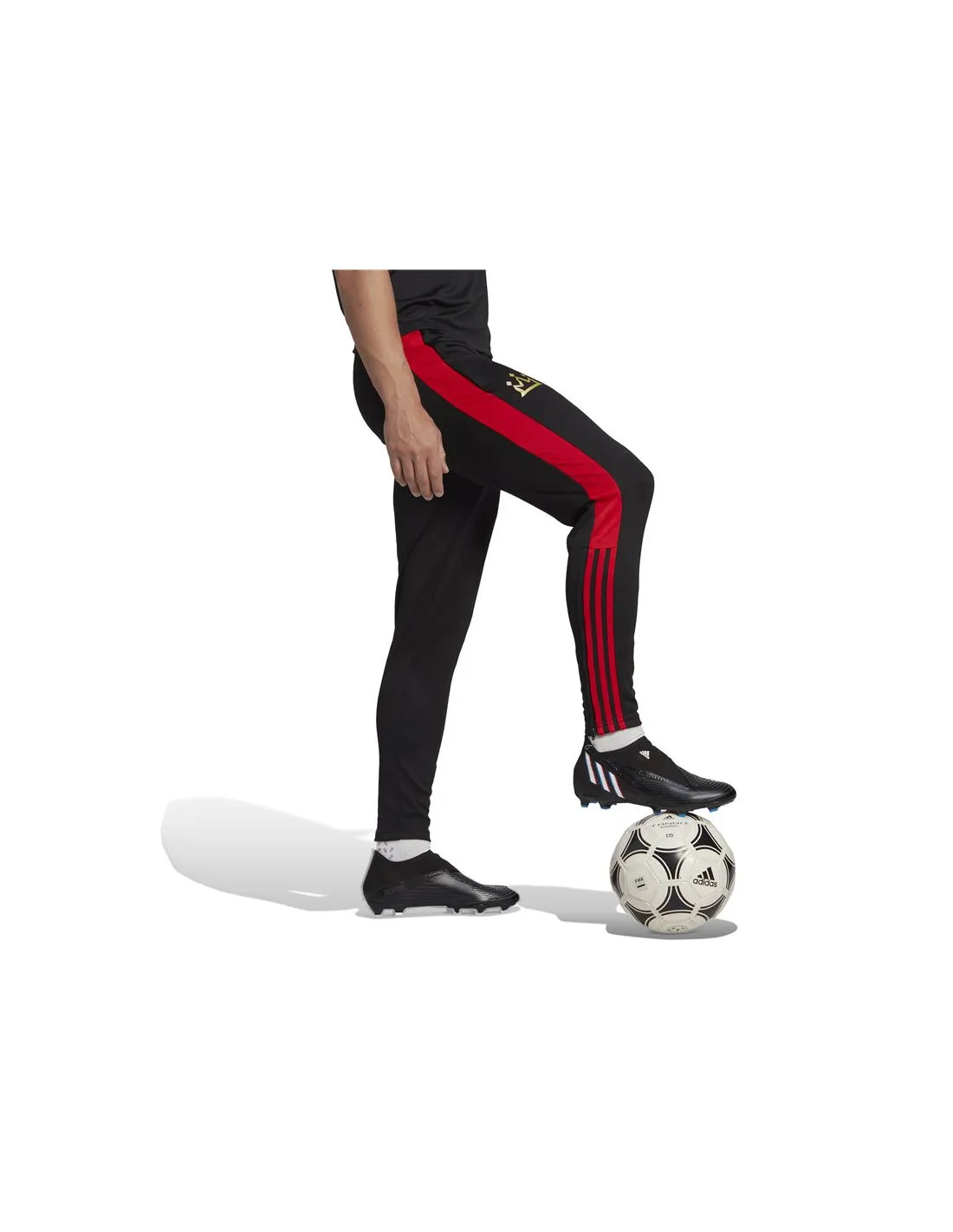 Pantalones fútbol adidas Salah Hombre BK