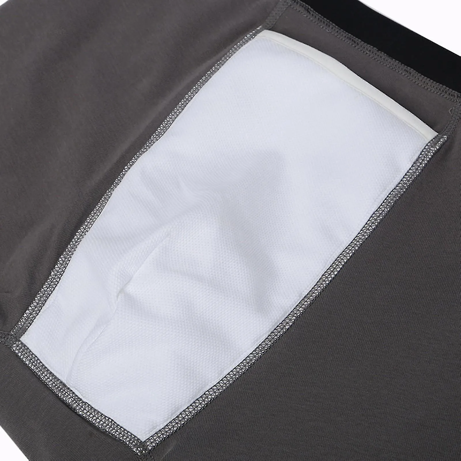 Pantalones para incontinencia Calzoncillos boxer para hombre Algodón lavable Gris reutilizable