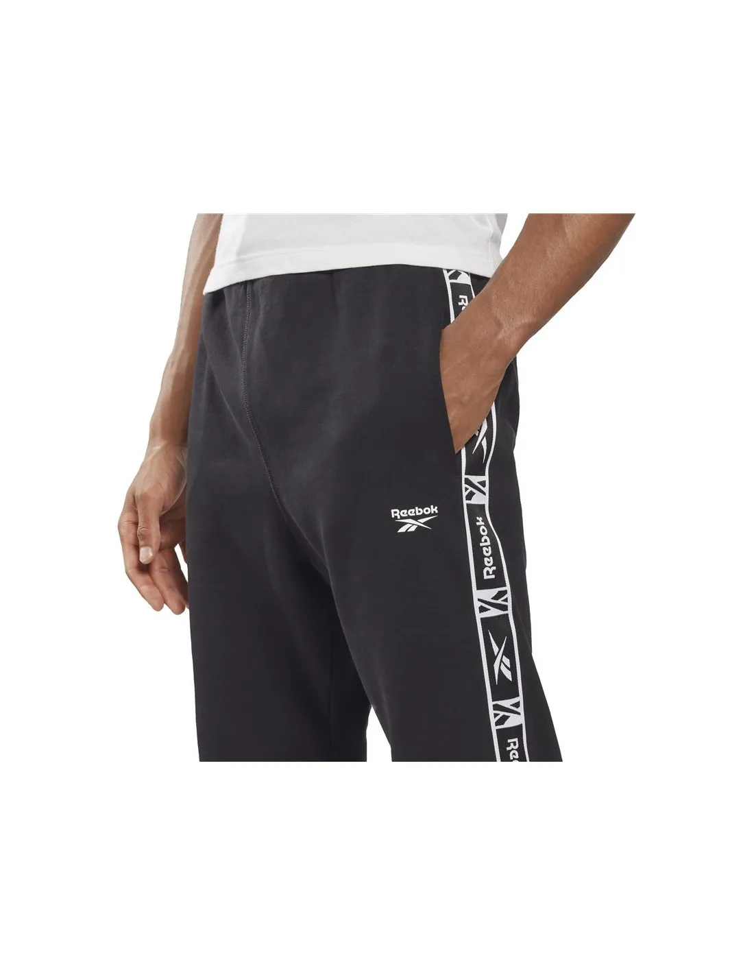 Pantalones Reebok Ri Tape Jogger M Black