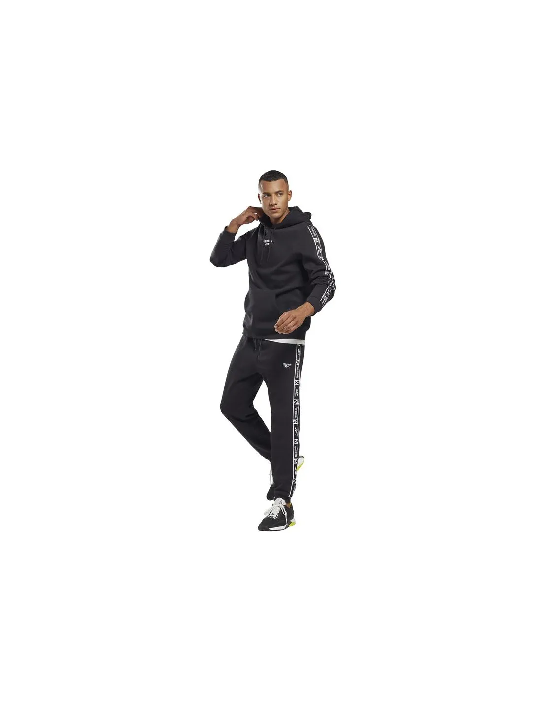 Pantalones Reebok Ri Tape Jogger M Black