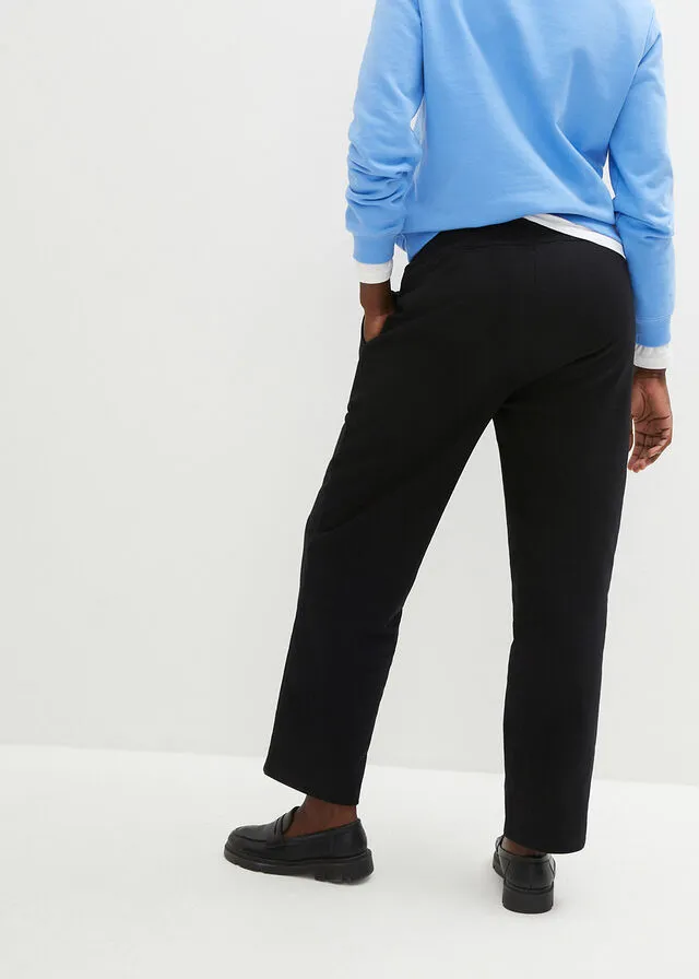 Pantalón de chándal Essential con corte ancho Negro