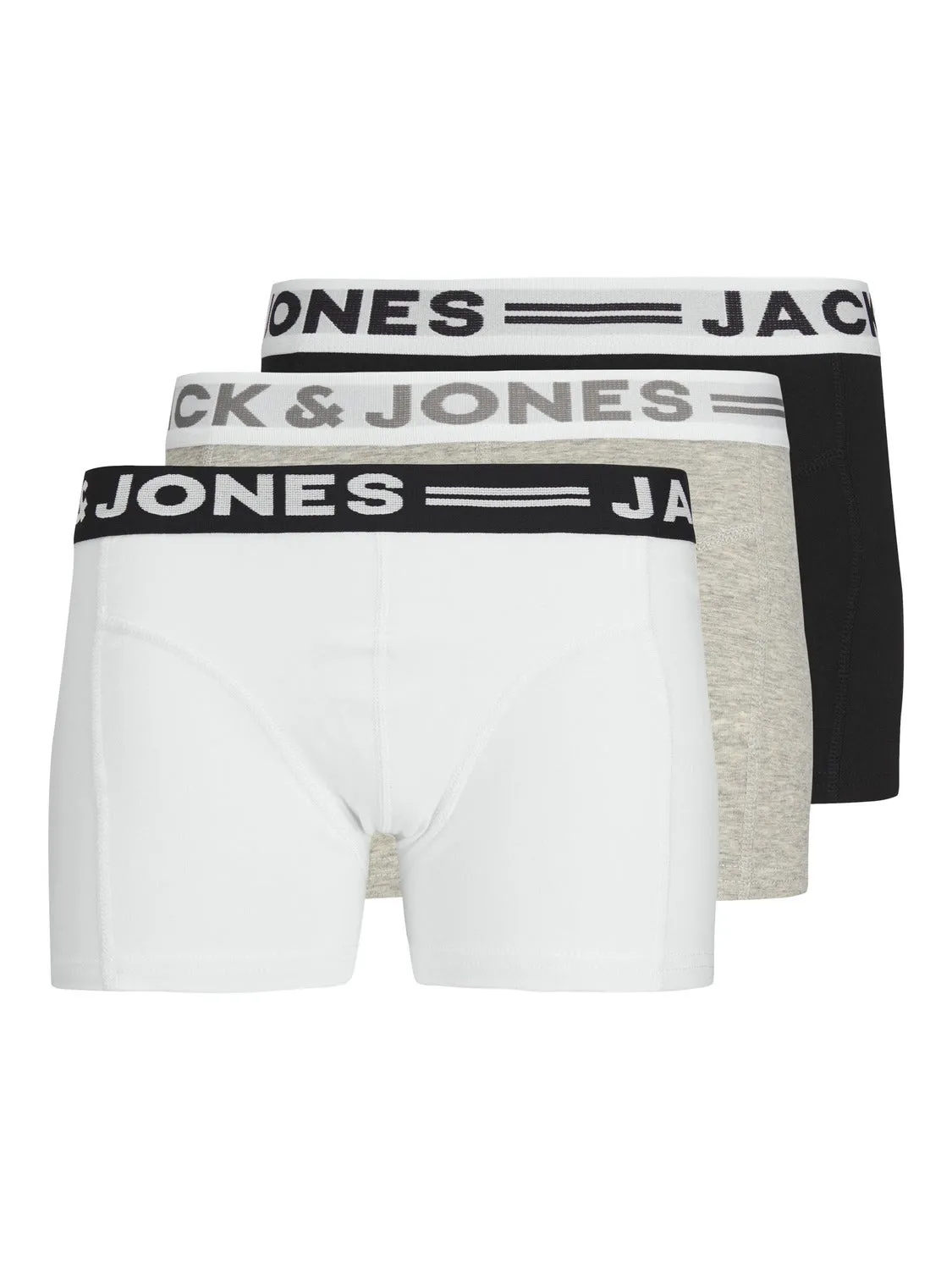 Paquete de 3 Bóxers Junior | Blanco | Jack & Jones®