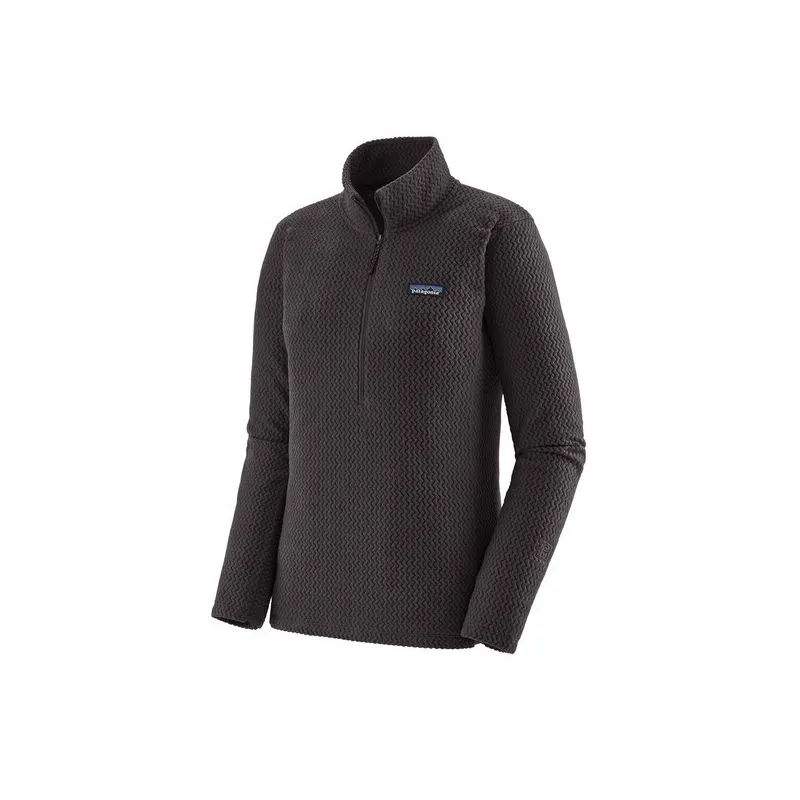 PATAGONIA R1 Air Zip Neck Half Zip Fleece (Negro) Mujer