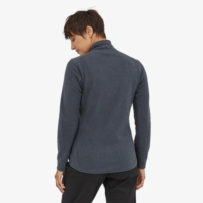 PATAGONIA R1 Air Zip Neck Half Zip Fleece (Negro) Mujer