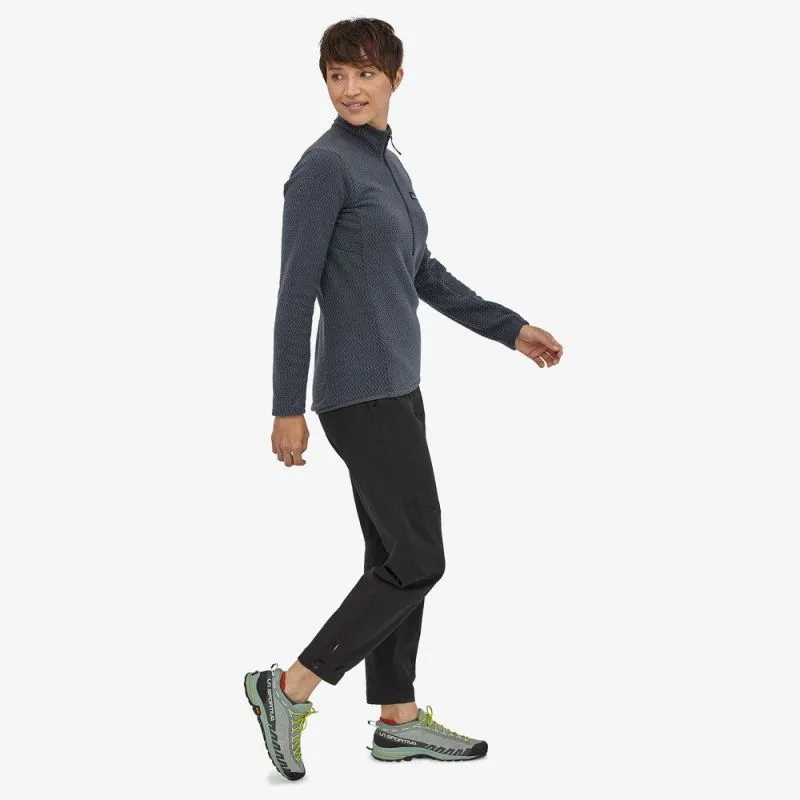 PATAGONIA R1 Air Zip Neck Half Zip Fleece (Negro) Mujer