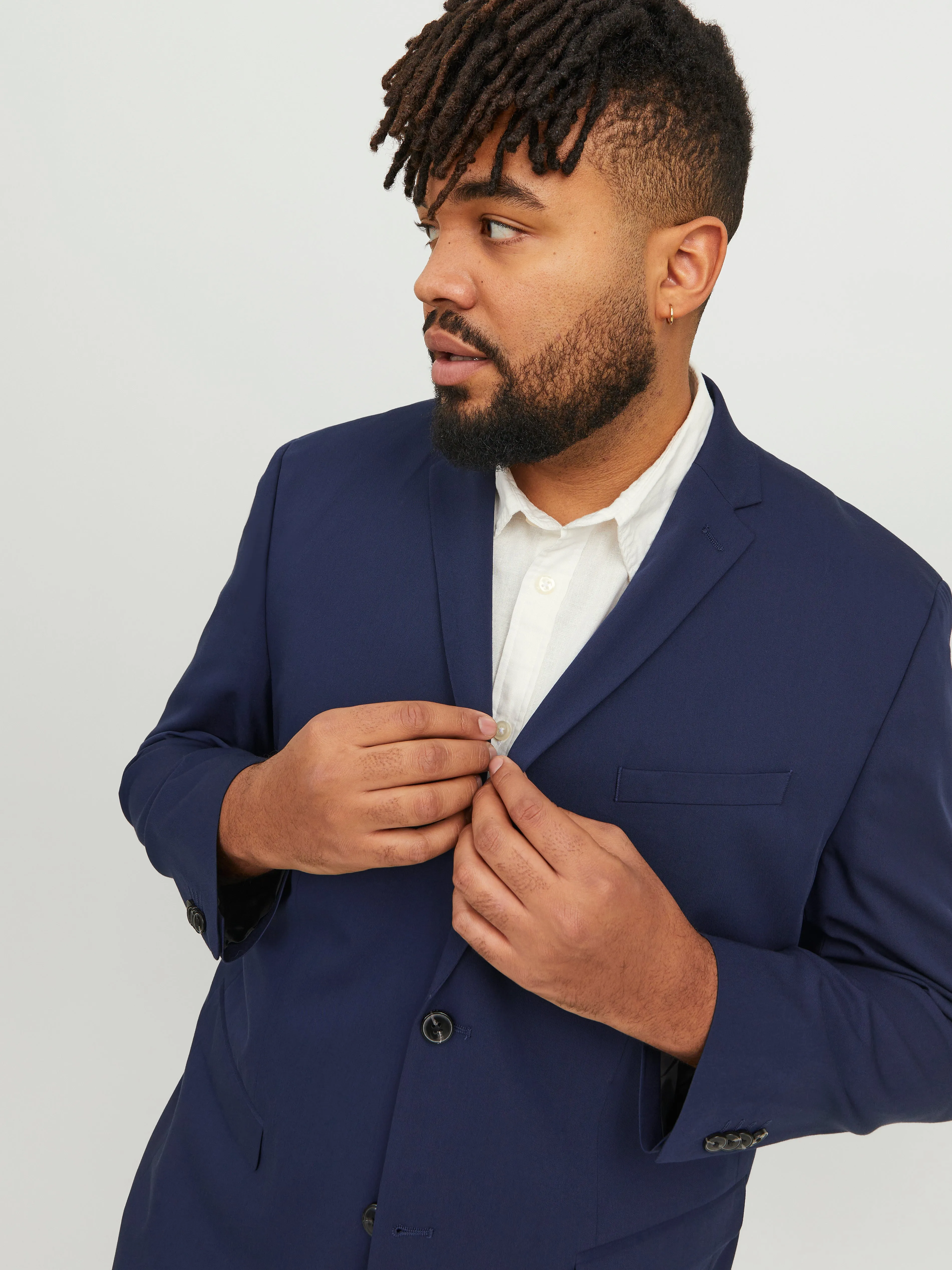 Plus Blazers Corte slim | Azul oscuro | Jack & Jones®