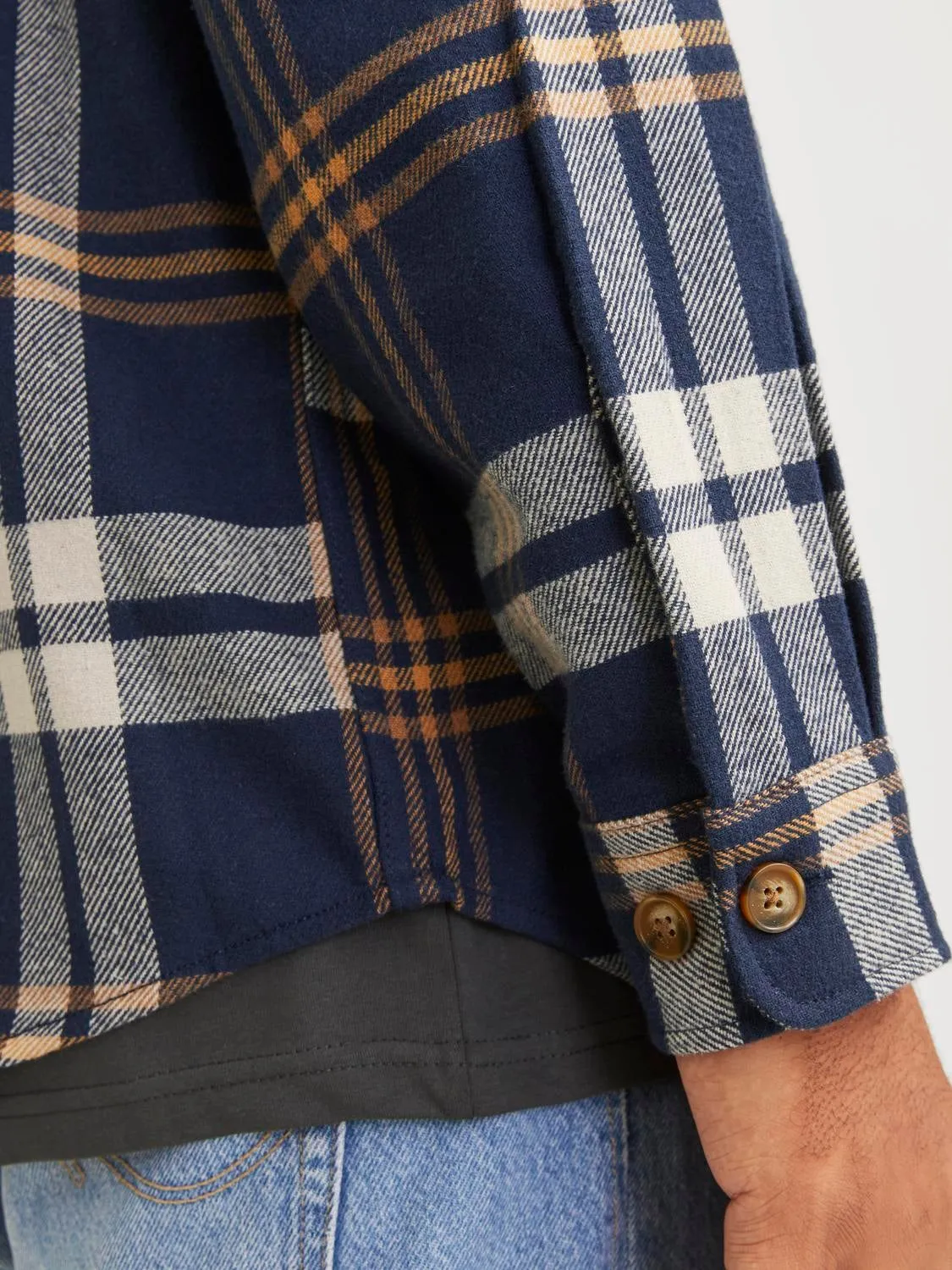 Plus Sobrecamisa Corte comfort | Azul oscuro | Jack & Jones®