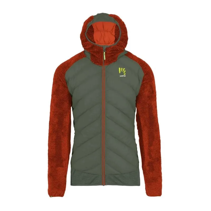 Polaire hybride KARPOS MARMAROLE (Thyme/Spicy Orange) homme