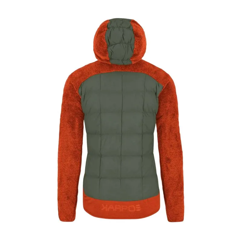 Polaire hybride KARPOS MARMAROLE (Thyme/Spicy Orange) homme