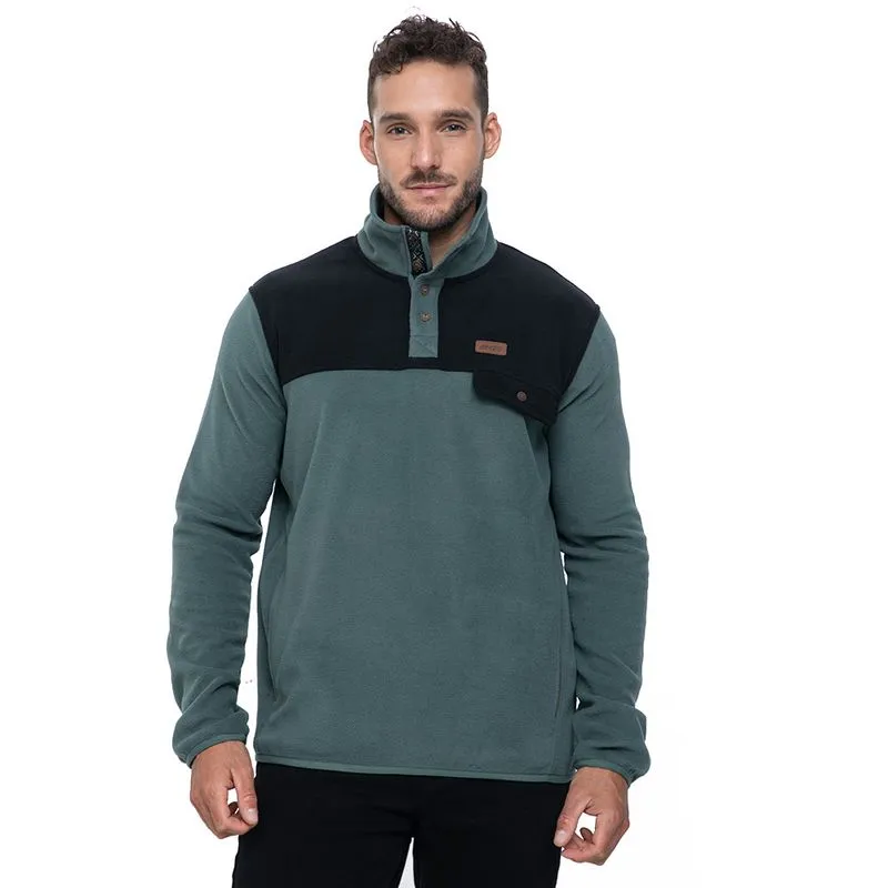 POLAR MICROFLEECE HALF BUTTONS HITEC