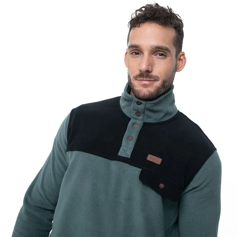 POLAR MICROFLEECE HALF BUTTONS HITEC