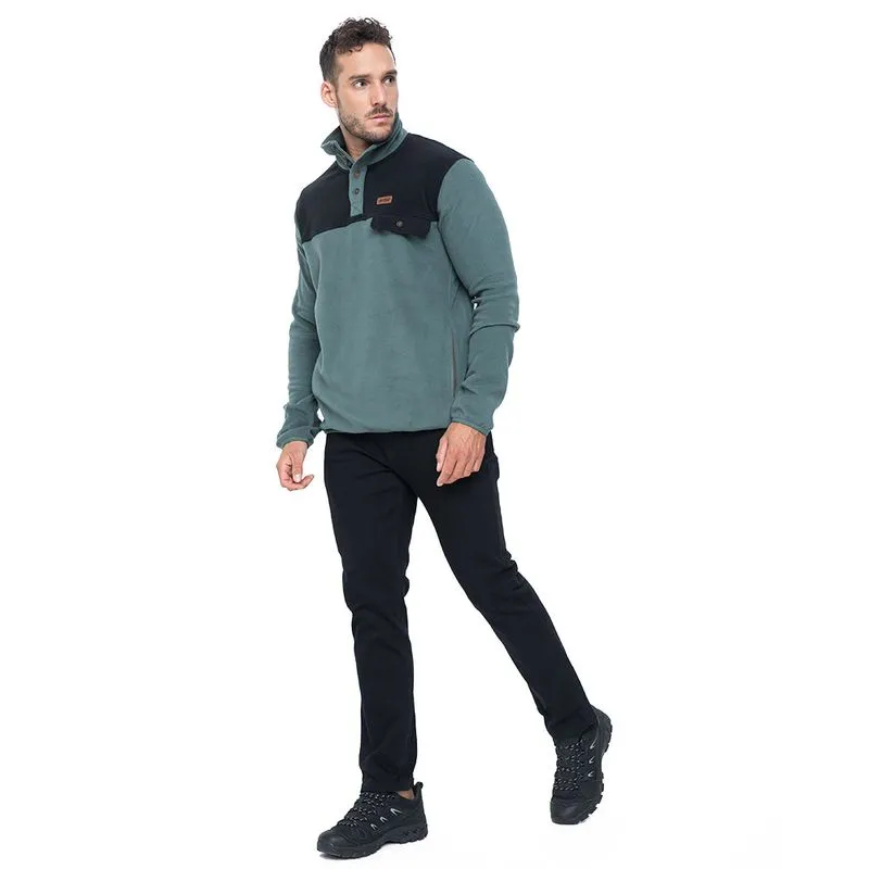 POLAR MICROFLEECE HALF BUTTONS HITEC
