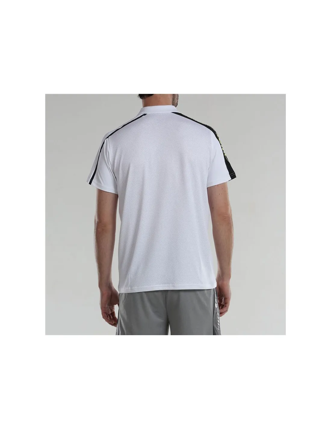 Polo de Pádel Bullpadel Liceo Blanco Hombre
