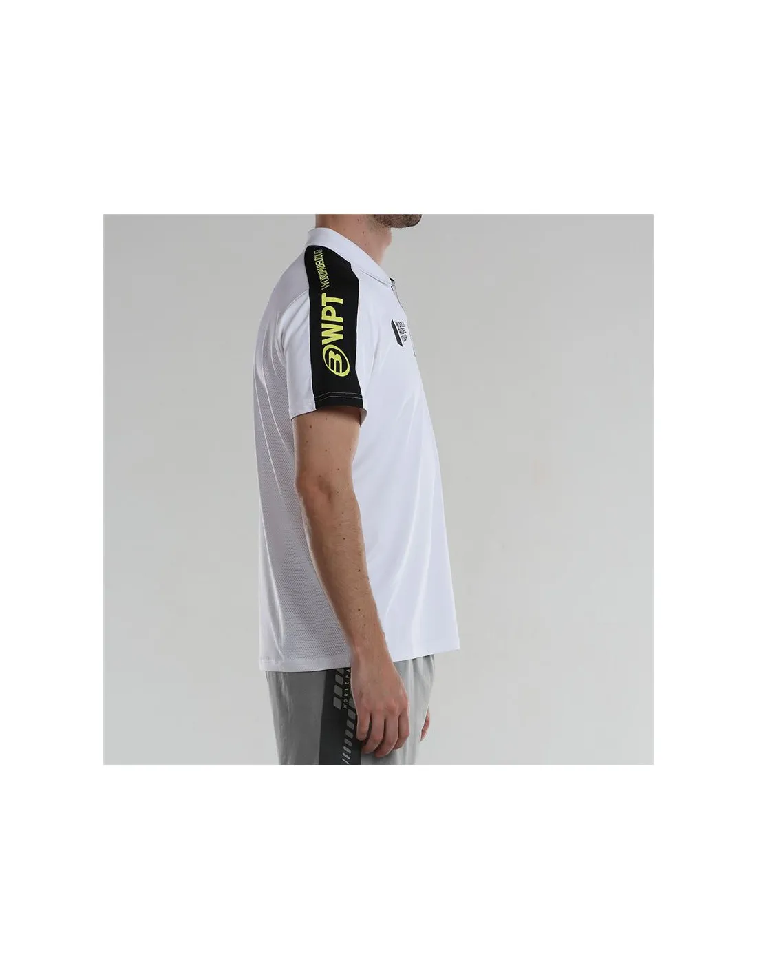 Polo de Pádel Bullpadel Liceo Blanco Hombre