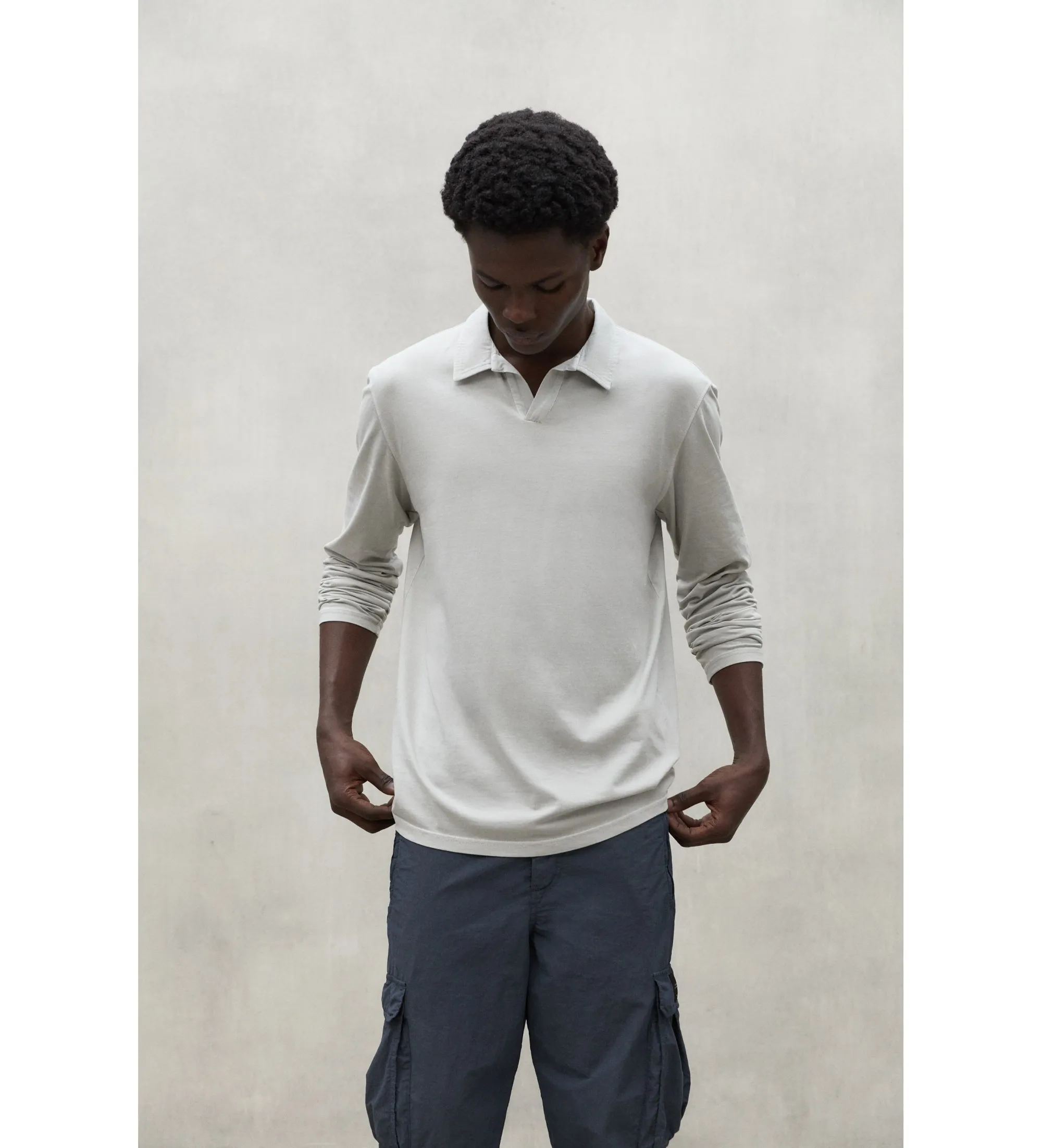 Polo Enzo gris