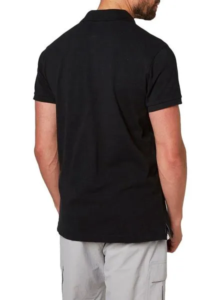 polo helly hansen transat negro para hombre