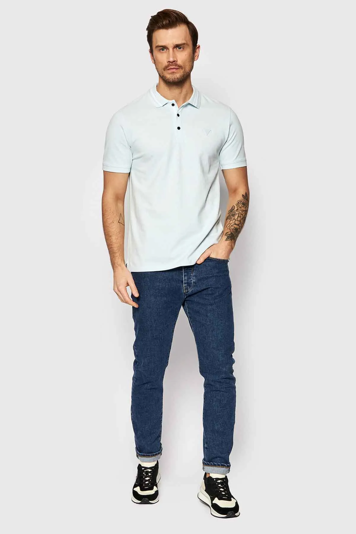Polo para hombre de Guess Jeans – M2RP60K7O61