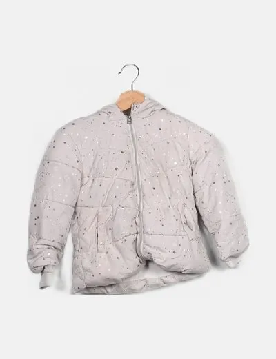 Primark Abrigo acolchado estrellas impermeable