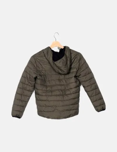 Primark Chaqueta verde acolchada