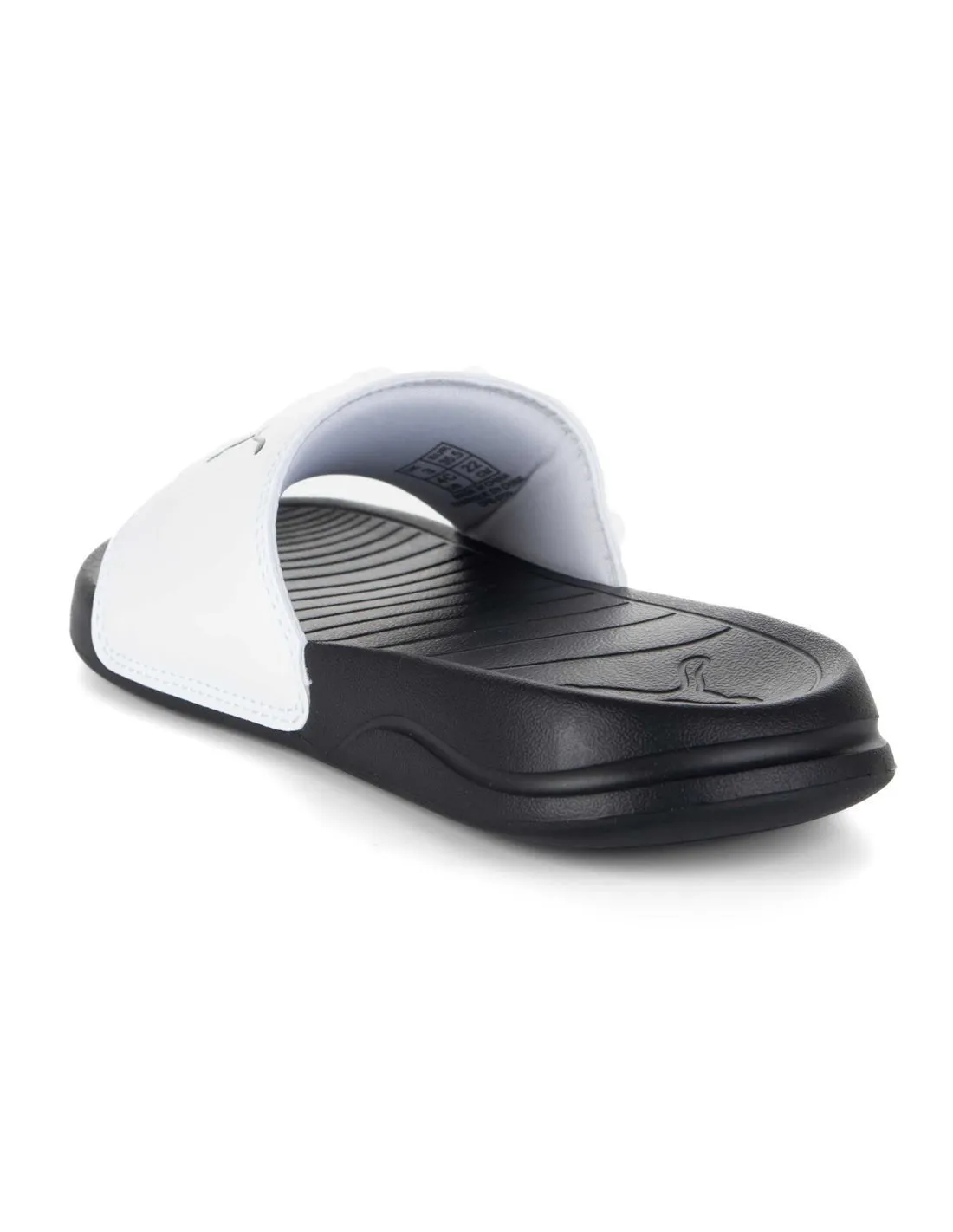 PUMA  CHANCLAS NEGRAS Y BLANCAS POPCAT 20 NIñO/A