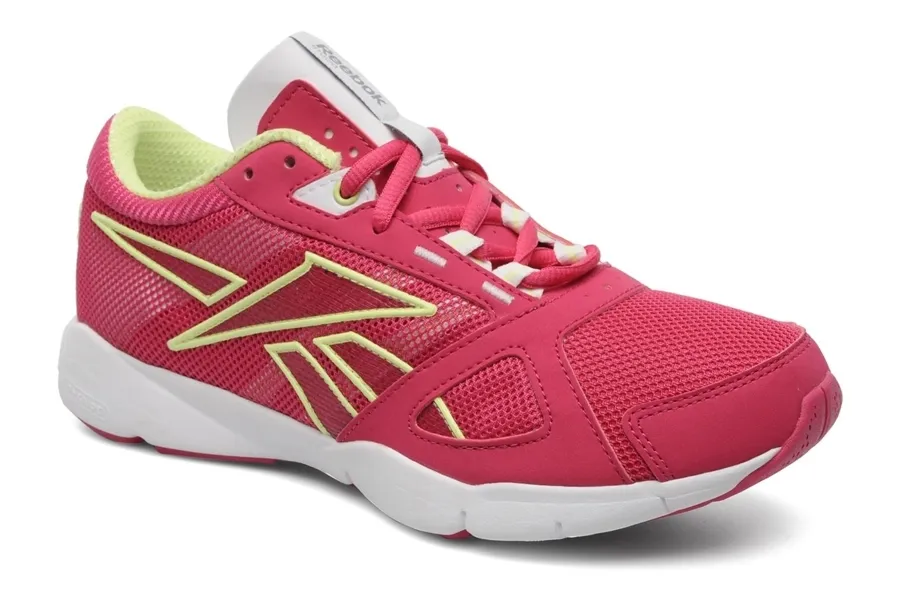 Reebok Mujer Workout Energy Low (rosa/blanco/lima)