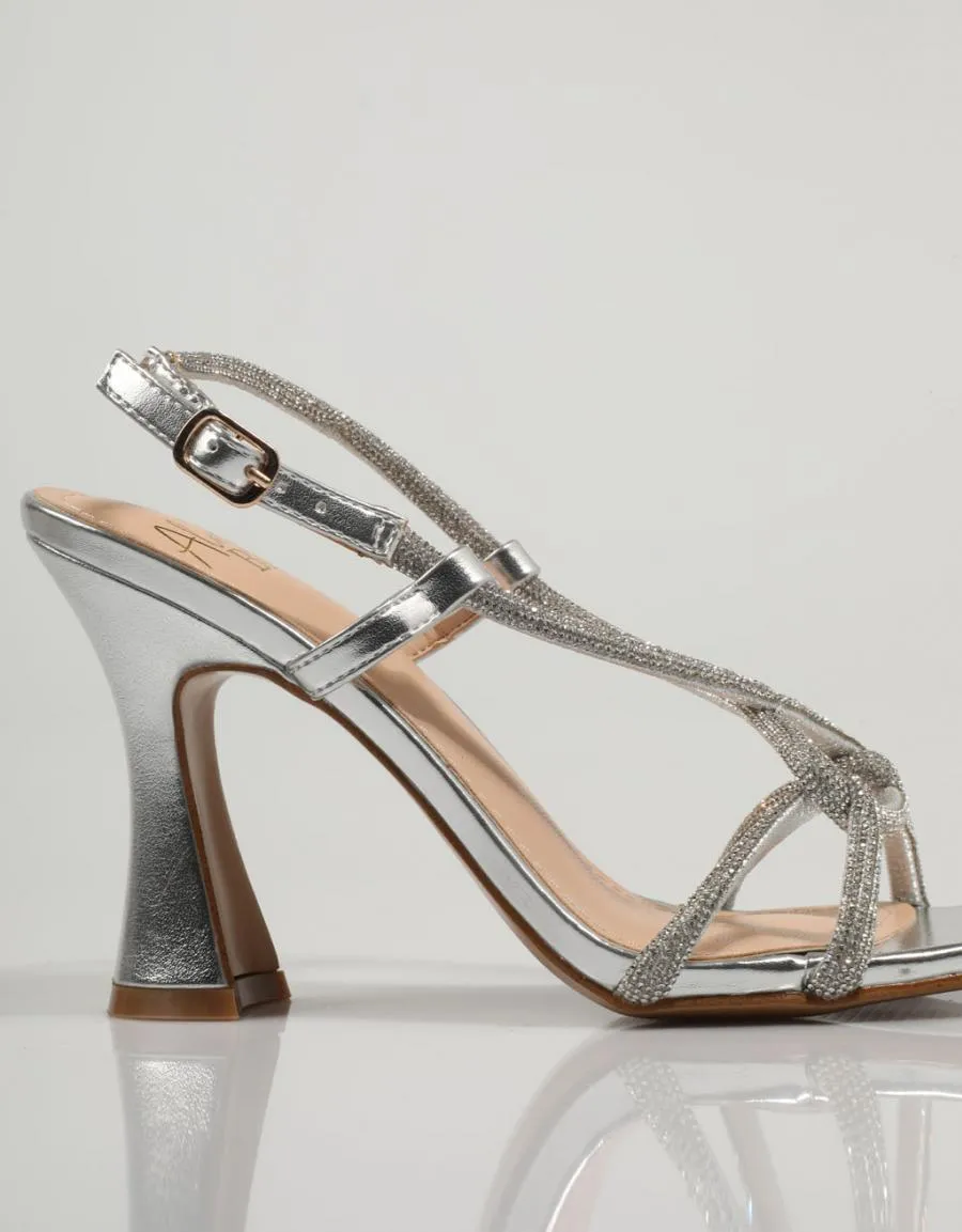  sandales ALMA BLUE 1053 en Argent 82519