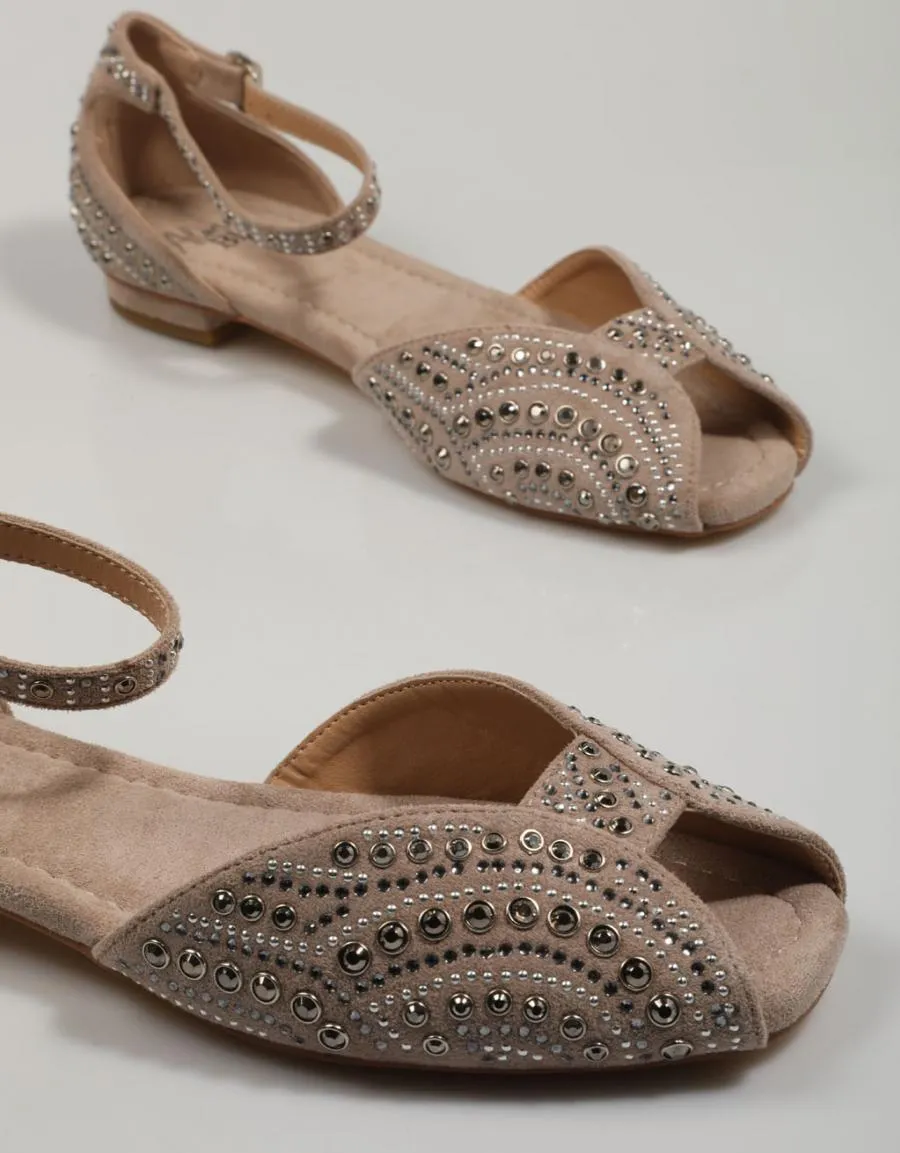  sandales ALMA BLUE 1090 en Taupe 82514