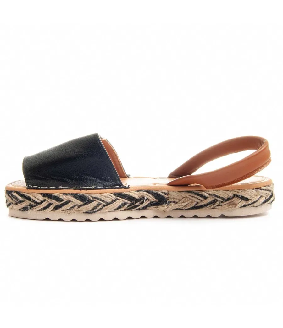 Sandalia Casual Para Mujer  Montevita  Sandsum8  89045 Negro