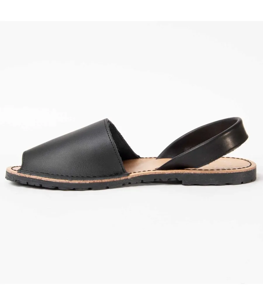 Sandalia De Piel Para Mujer.  Purapiel  Ibizen2  98610