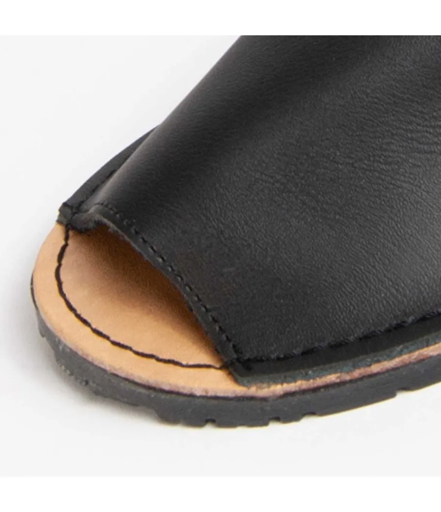 Sandalia De Piel Para Mujer.  Purapiel  Ibizen2  98610