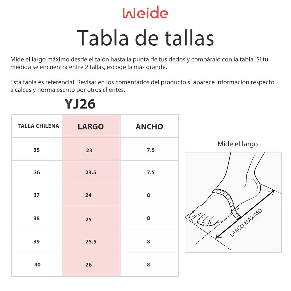 Sandalia Plataforma Azul Fiesta Yj26 Weide